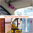 THINKWORK Car Safety Hammer for Teen Girl and Lady's Gifts, 2 Pack Three-in-One Emergency Escape Tool with Window Breaker and Seat Belt Cutter, Safety Emergency Car Escape Tool for Family, Children.