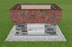 BrickBox - Grill Grate •  Steel Grill • Fire Pit Grill Grate