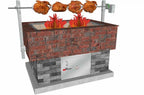 BrickBox - Grill Grate •  Steel Grill • Fire Pit Grill Grate