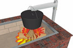 BrickBox- Cast Iron Pot Extension for Dutch Oven Coo& Dutch Oven Bread