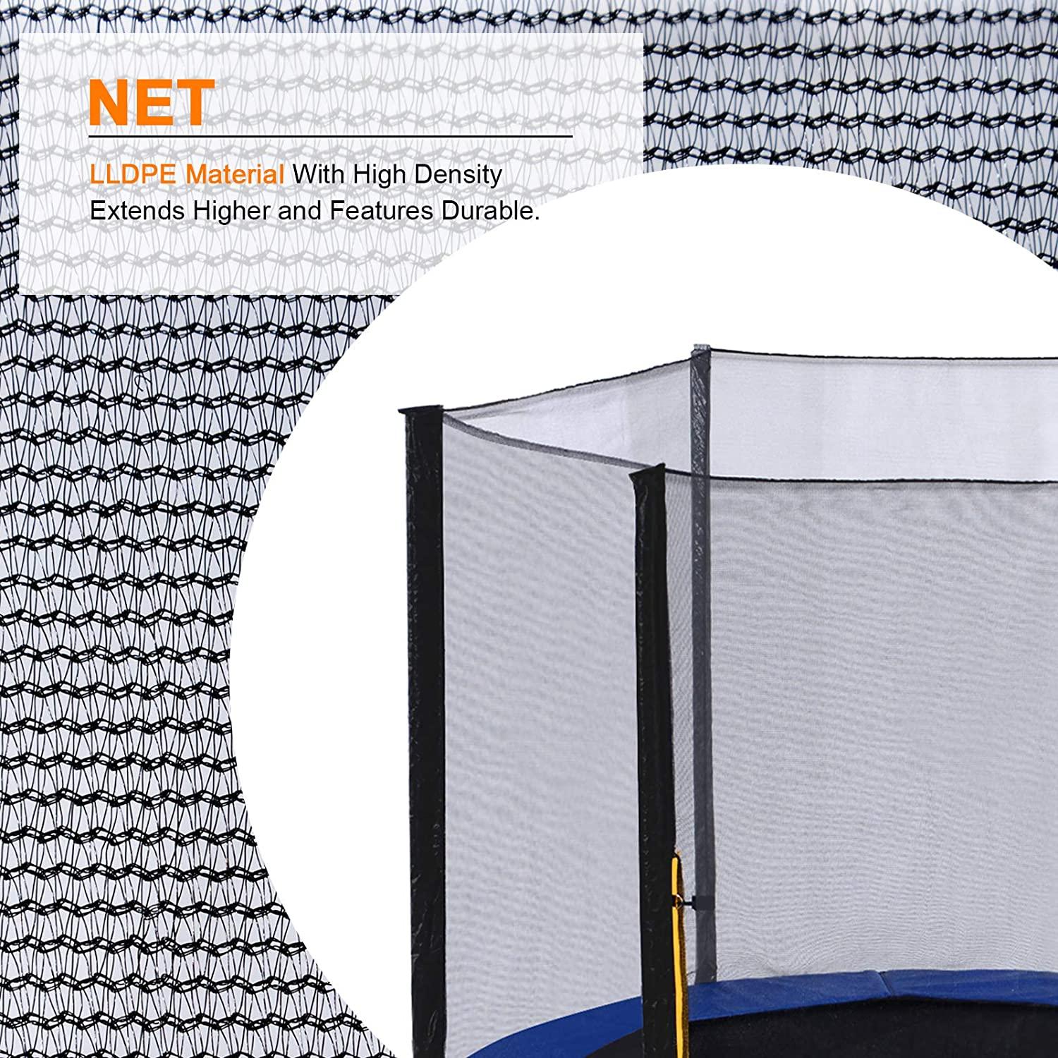 Exacme 10' Round Trampoline with Safety Enclosure