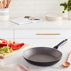 HENCKELS Tuscany Nonstick Fry Pan, 12-inch, Granite
