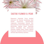 Schmidt's 100% Natural Origin Ingredient Deodorant Stick Cactus Flower &amp; Pear 2 Count for 24-Hour Odor Protection 2.65 oz