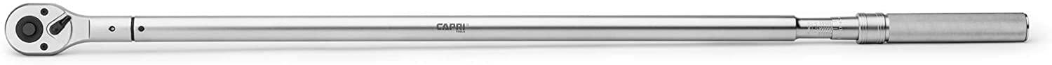 Capri Tools 3/4-in 80-400 Foot Pound Torque Wrench, Industrial Series, CP31203-400FL