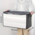 Simple Dustproof Zipper Organizer, Lightweight Underbed StoraBag, Versatile Container