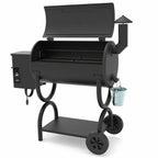 2021 Pellet Grill 8 in 1 BBQ Smoker Digital Control ZPG-550B