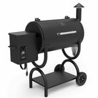 2021 Pellet Grill 8 in 1 BBQ Smoker Digital Control ZPG-550B