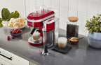 KitchenAid Automatic Milk Frother Metal Espresso, 17 oz, Empire Red