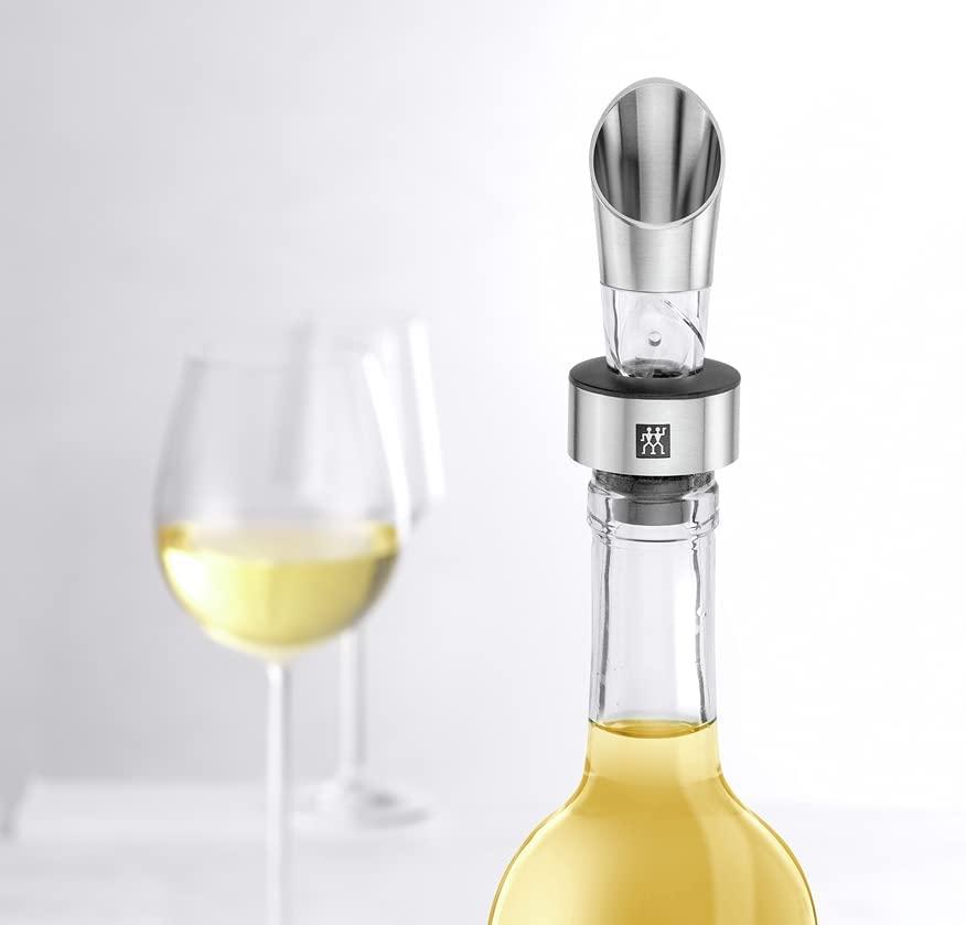 ZWILLING J.A. Henckels Sommelier Accessories 3-in-1 Wine Aerator-Pourer-Stopper