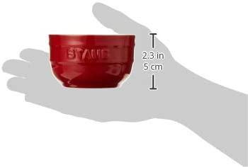 STAUB Ceramics Prep Bowl Set, 2-piece, Cherry