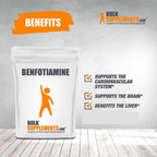 BulkSupplements.com Benfotiamine Powder Vitamin B1 (Thiamine) - Advanced Memory Supplement - Thiamine B1 Supplement - Nerve Support Vitamin (1 Kilogram - 2.2 lbs)