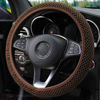 Upgrade Your Ride With A Carbon Fiber Sports Steering Wheel Cover!