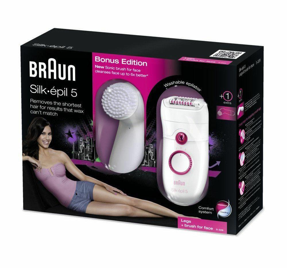 Silk-épil 5 329 Legs, Body and Facial Epilator 120/220 Volts