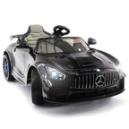 2023 Mercedes GT AMG 12V Battery Powered Motorized Ride on Toy Car with  in LCD TV, LED Lights, Leather Seat