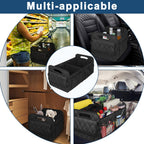 Deosk Car Trunk Organzier and Storage with 6 Big Pocket,Car Accessories for Women/Men 70L Waterproof Polyester Trunk Organzier for Car/SUV/Minivan/Truck(Large, Black)