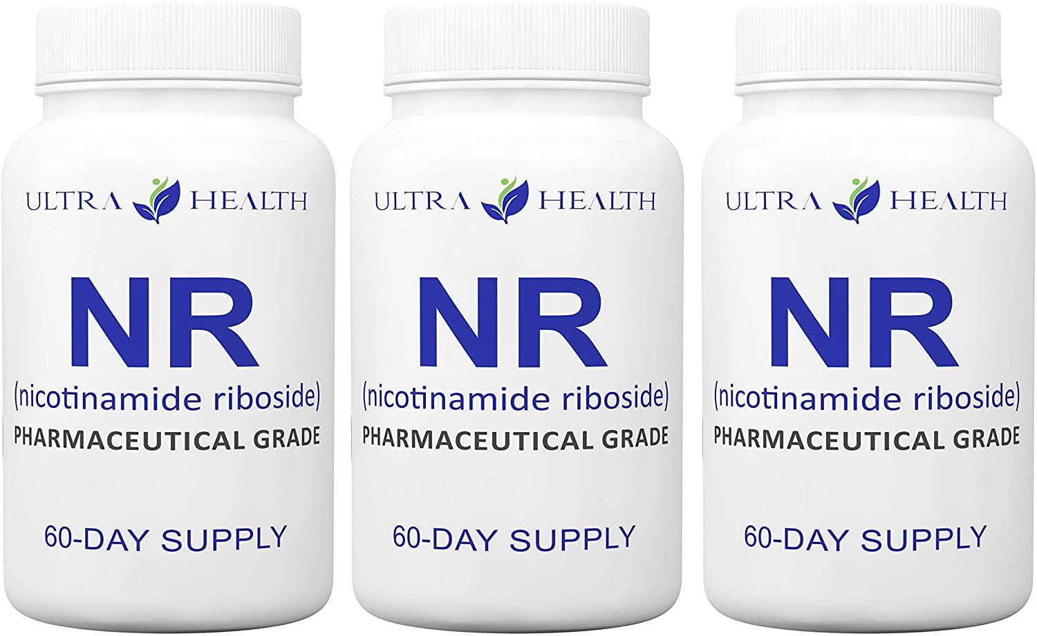 NR 60 (100% RiboGEN™) nicotinamide riboside. Ultra-Pure Pharmaceutical Grade. No additives just 99.5%+ NR. 300mg Veg caps, 60-Day Supply. UltraHealth Posts its COA and HPLC Data no Other Company Does
