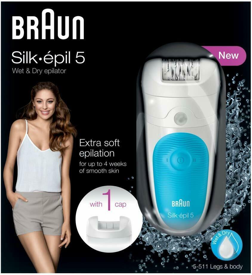 Low Price  Silk-Epil 5 5-511 – & Dry Cordless Epilator with 1 Cap