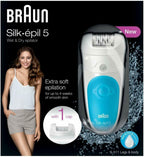 Low Price  Silk-Epil 5 5-511 – & Dry Cordless Epilator with 1 Cap