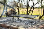 Argentine Iron Grill Set Asado Parrilla Argentina Grill + Brazier