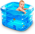 BLUEBEE Swimming Pool, Inflatable Swimming Paddling Play Pool Outdoor Pool Swimming Toy, Summer Water Party LounPool for Kids Adults Swimming Pools for Garden, Durable PVC