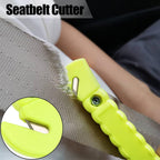 SINSEN Car Safety Hammer, Window Glass Hammer Breaker and Seatbelt Cutter, Emergency Automotive Escape Tool, 2-in-1 for Family Rescue, Glow in Dark, Set of 2 (S-02)
