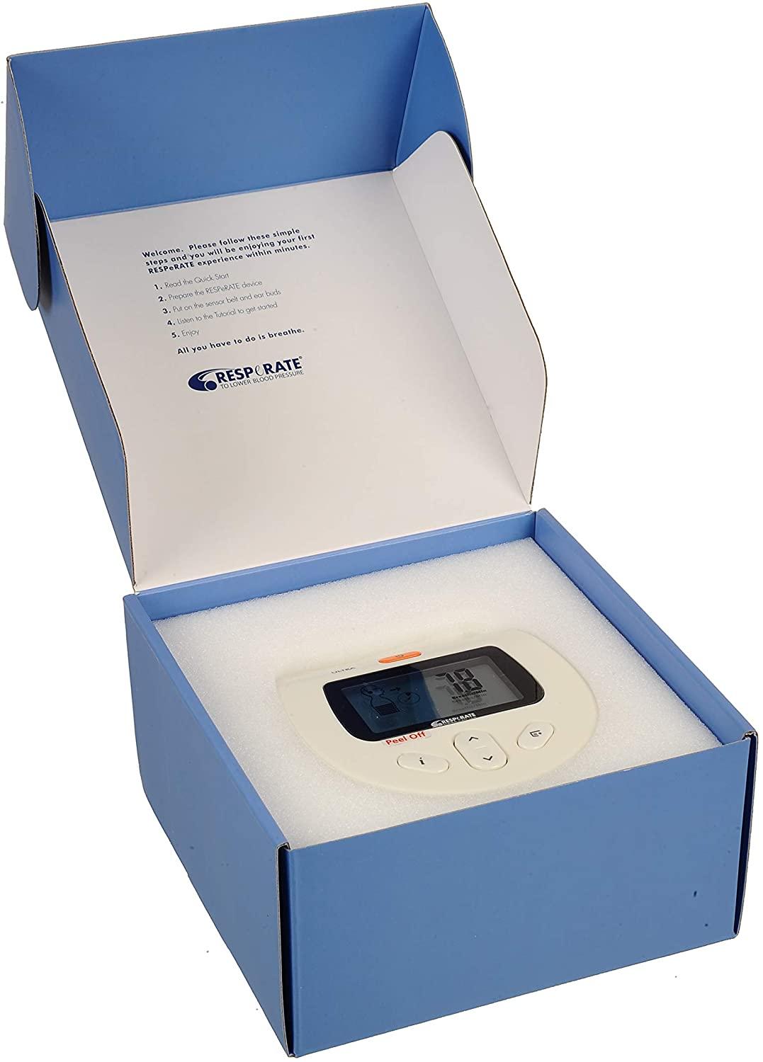 RESPeRATE Ultra – Lower Your Blood Pressure Naturally– Non-Drug Medical Device – Clinically Proven to Lower Blood Pressure – Doctor Recommended – Just 15 Minutes A Day