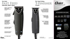 Oster Common Wealth Combo Fast Feed Clipper and T Finisher Trimmer 12i3
