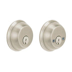 Satin Nickel Double Cylinder Deadbolt