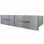 2 Drawer, Horizontal Bins