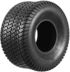 Set of 4 Lawn Mower Turf Tires 15x6-6 Front & 20x10-8 Rear,4PR,Tubeless