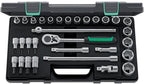 Stahlwille 52/54/25/6 KN"52" Socket Set, Silver/Black, Set of 31 Piece