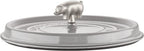 Staub Cast Iron 6-qt Cochon Shallow Wide Round Cocotte - Graphite Grey, Made in France