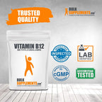 BulkSupplements.com Pure Methylcobalamin (Vitamin B12) Powder - B12 Methylcobalamin 200 mcg - Methylcobalamin B12 - Energy Vitamins (50 Grams - 1.8 oz)