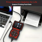 V519 Custom Universal Car OBD II Diagnostic Scanner Car Fault Detector Diagnostic Scanner
