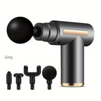 MassaGun, Deep Tissue Muscle Handheld Percussion Massager For Body, Back And Neck Relaxation, Compact Elegant  For Women