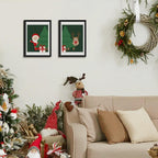 upsimples 10x14 Picture Frame Set of 5, Display Pictures 8.5x11 with Mat or 10x14 Without Mat, Wall Gallery Poster Frames, Black