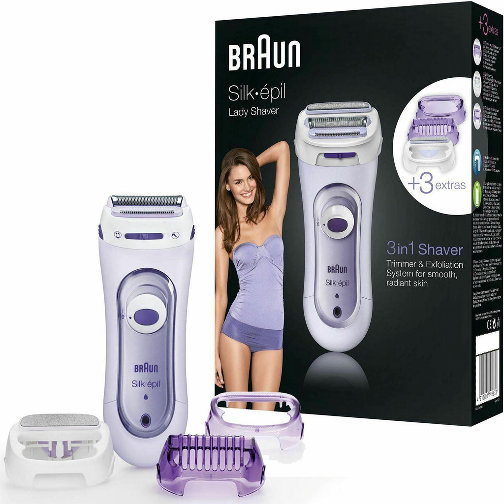 LS 5560 Silk Epil Lady Cordless Electric Exfoliation Shaver