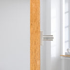 PrestiSpyglass Satin Nickel Dummy Door Lever