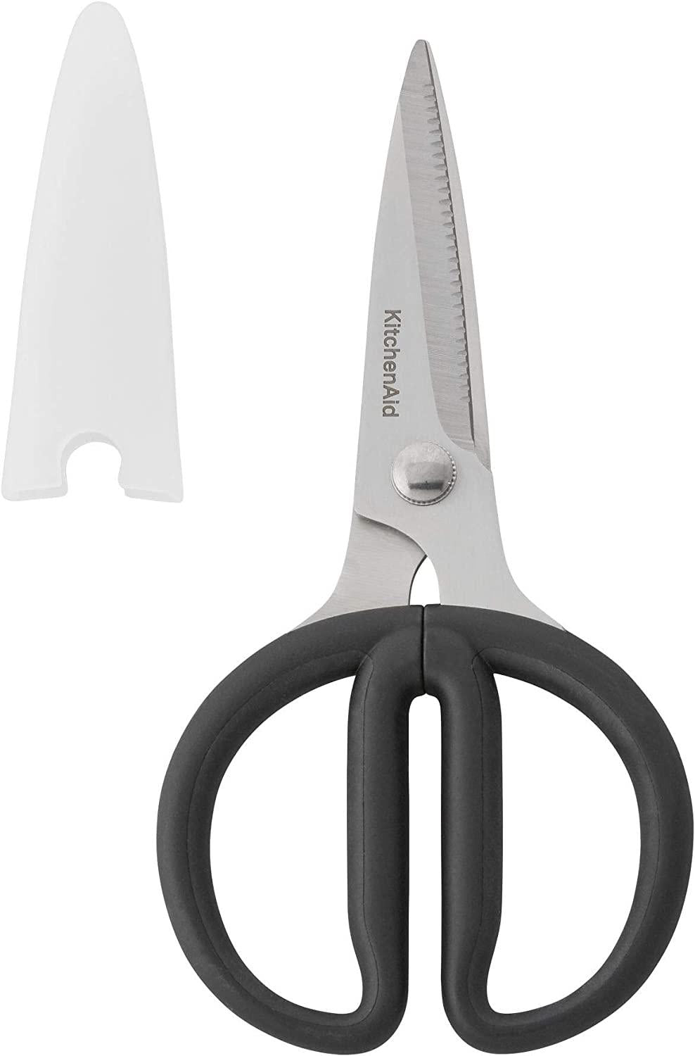 KitchenAid Universal Stainless Steel Shears, Small Utility, Black