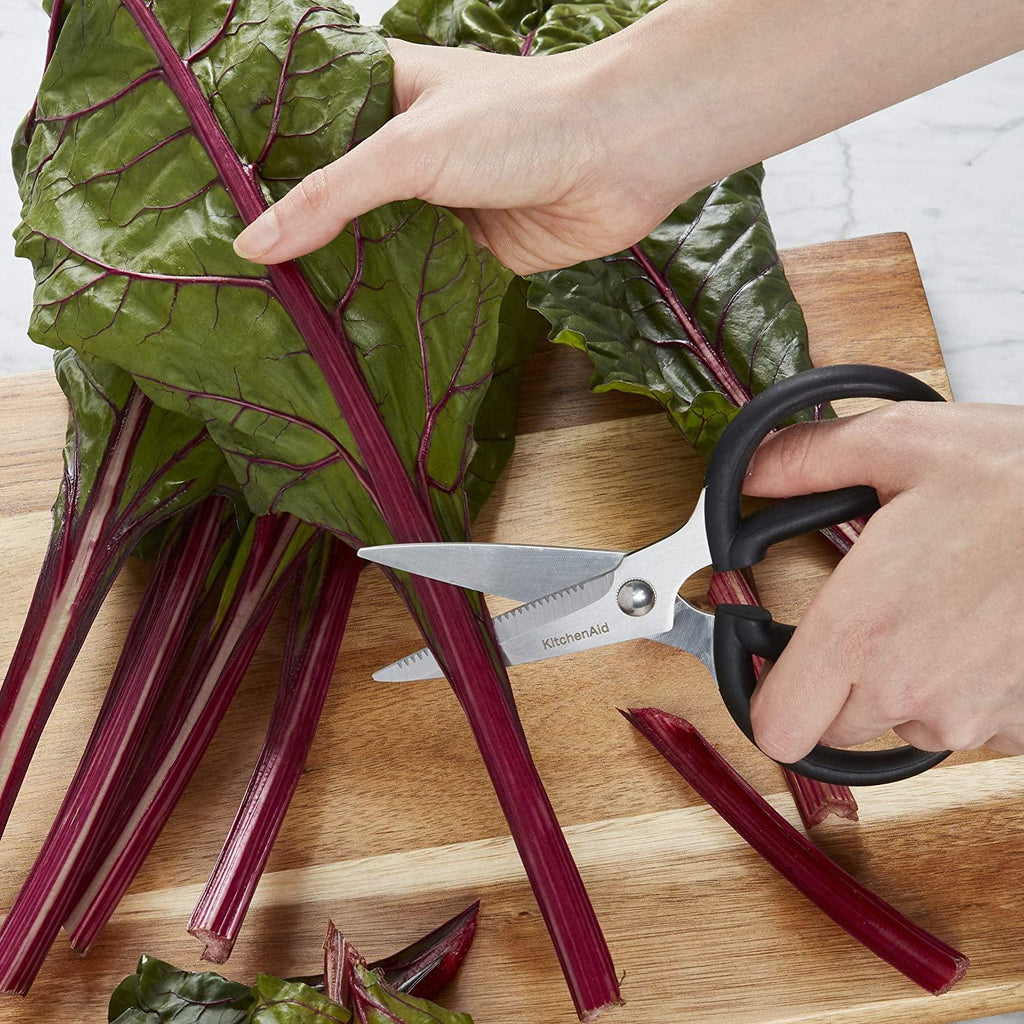 KitchenAid Universal Stainless Steel Shears, Small Utility, Black