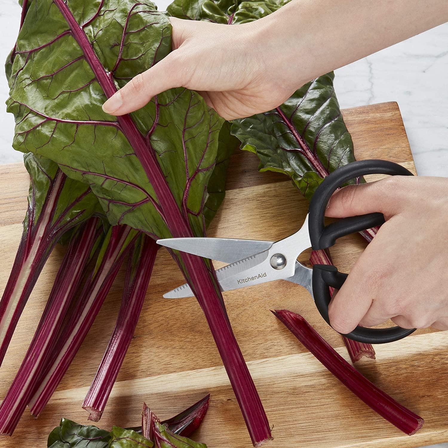 KitchenAid Universal Stainless Steel Shears, Small Utility, Black