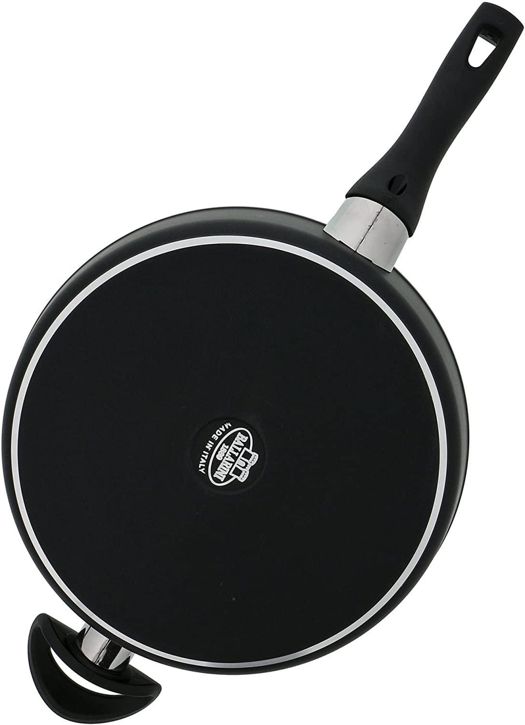 BALLARINI Rialto Saute Pan with Lid, 3.75-qt, Black