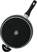 BALLARINI Rialto Saute Pan with Lid, 3.75-qt, Black