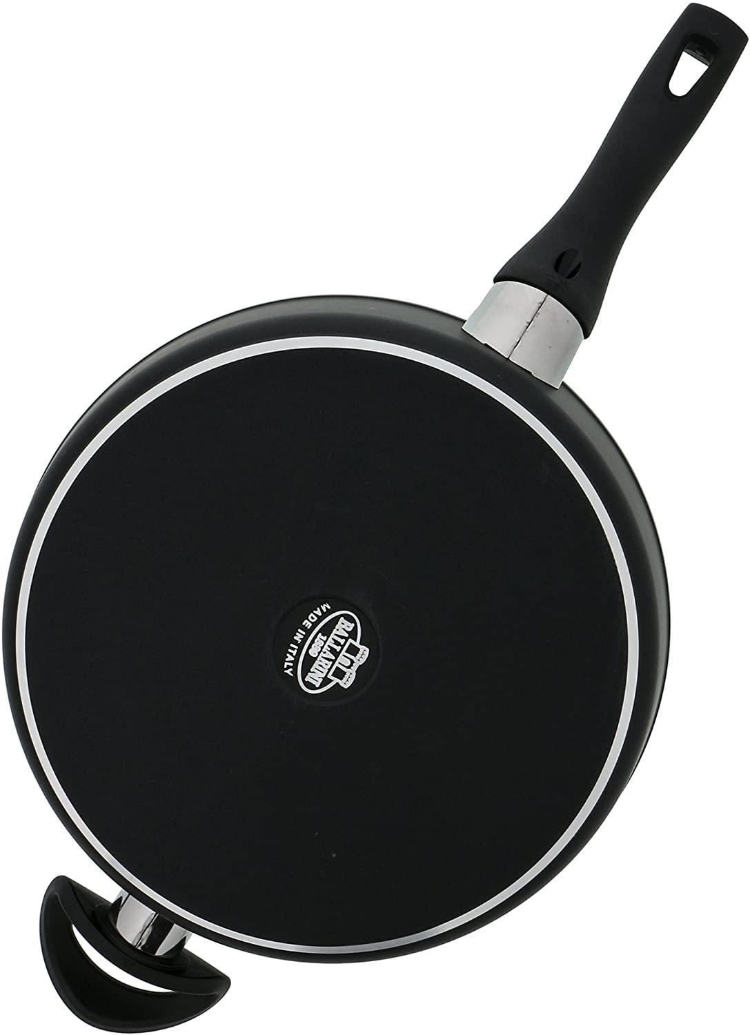 BALLARINI Rialto Saute Pan with Lid, 3.75-qt, Black