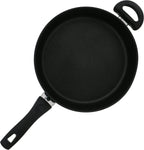 BALLARINI Rialto Saute Pan with Lid, 3.75-qt, Black