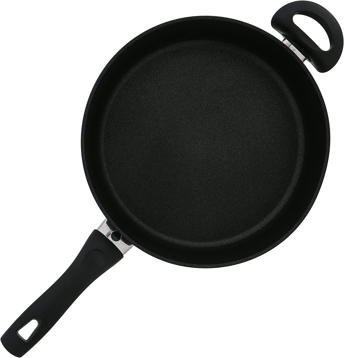 BALLARINI Rialto Saute Pan with Lid, 3.75-qt, Black