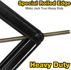 WEIZE Camper RV Trailer Stabilizer Leveling Scissor Jacks with Handle 24" 5000lbs Set of 4