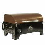 Portable Tabletop Pellet Grill Copper Grilling Cooker Camping Yard Outdoor NEW