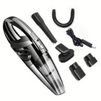 Car Wireless Vacuum Cleaner LarCapacity Dust Cup Strong Suction Portable Handheld Electric Vacuum Cleaner Wireless Home Cleaning Vacuum Cleaner