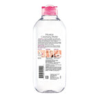 Garnier SkinActive Micellar Water for All Skin Types, Facial Cleanser &amp; Makeup Remover, 13.5 Fl Oz (400mL), 1 Count (Packaging May Vary)